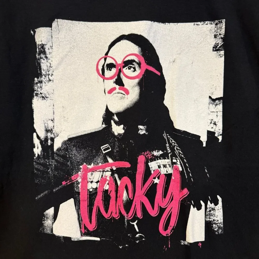 Weird Al Yankovic Tacky Music Video T-Shirt Black Men's XL Mandatory Fun Comedy